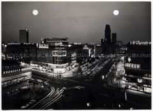 Berlin, Kurfürstendamm bei Nacht
