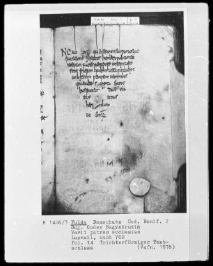 Theologische Sammelhandschrift: Epistula Leonis; Isidorus, Synonyma etc; aus dem Besitz des heiligen Bonifatius & Codex Ragyndrudis —