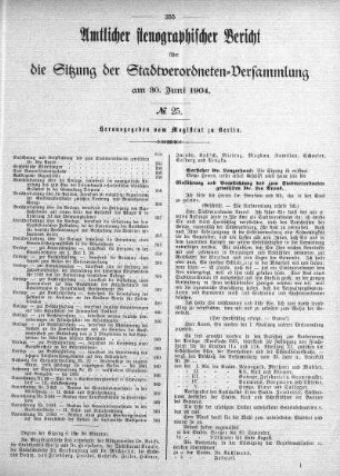 No. 25, 30.06.1904