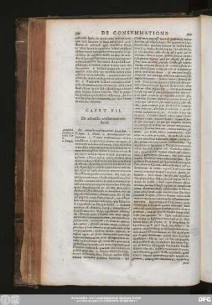 Caput VII. De adiunctis consummationis seculi.
