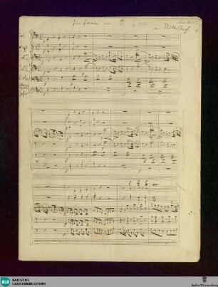 Symphonies - Don Mus.Ms. 337 : orch; D; GraDi D17 KreD 67