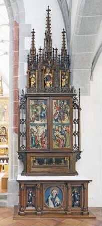 Marienaltar — Heiligendarstellung — Prophet bzw. Jungfrau Maria