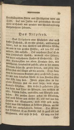 Das Nilpferd