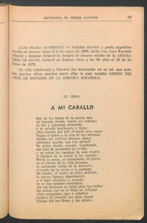 A mi caballo