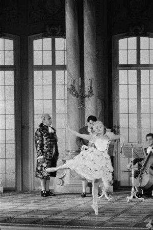 Szenenbilder aus der Oper "Capriccio" von R. Strauss, Städtische Oper Berlin, November 1956 : Oper in einem Akt
