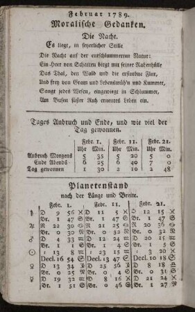 Februar 1789.