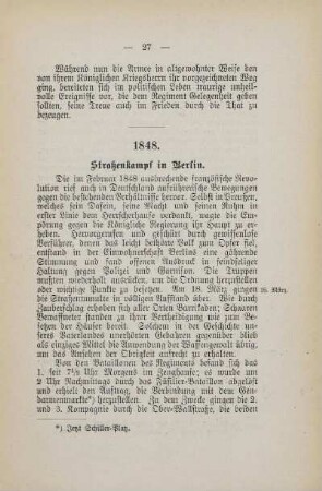 1848. Straßenkampf in Berlin