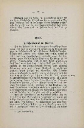 1848. Straßenkampf in Berlin
