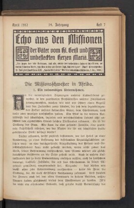 April 1912. Heft 7