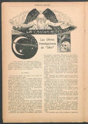 La chacra misteriosa - Las últimas investigaciones de "Sifro"