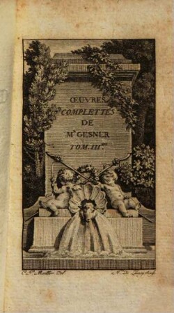Oeuvres complettes de Mr. Gesner, 3. Idylles