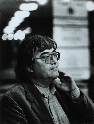 Peter Härtling : Peter Härtling im Palast der Republik, Theater im Palast