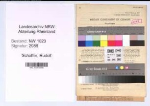 Entnazifizierung Rudolf Schaffer , geb. 04.08.1909 (Zollinspektor)