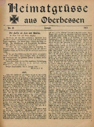 21.1917: Heimatgrüße aus Oberhessen
