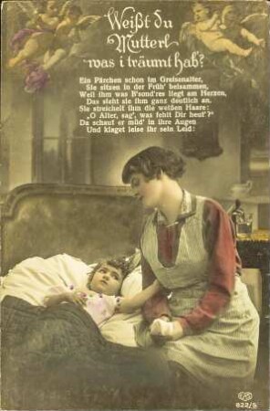 Weißt du Mutterl was i träumt hab'? - Ein Pärchen schon im Greisenalter, [...]