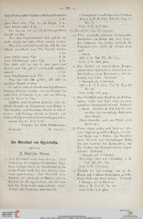 Der Münzfund von Sigrazhofen