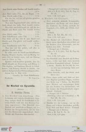 Der Münzfund von Sigrazhofen