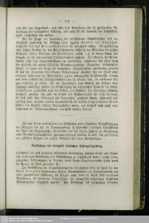 Die königlich sächsische Schulgesetzgebung. Organisationsverordnung vom 10. April 1835