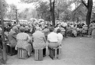 Konzert des Musikkorps der Königlichen Kanadischen Luftwaffe im Stadtgarten.