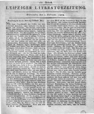 1803-02-02 : 187. Stück