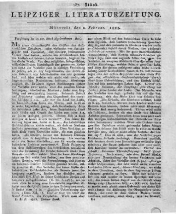 1803-02-02 : 187. Stück