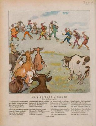 "Bergsport und Viehzucht"