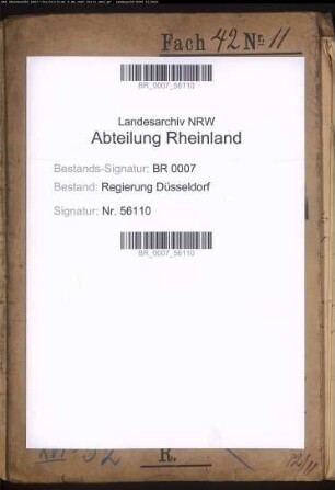 Pensionierung des Aufsichtspersonals beim Gefängnis in Elberfeld Band 2