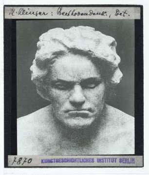 Klinger, Ludwig van Beethoven-Denkmal : Detail, Kopf