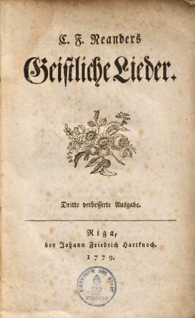Geistliche Lieder