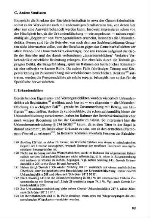 C. Andere Straftaten