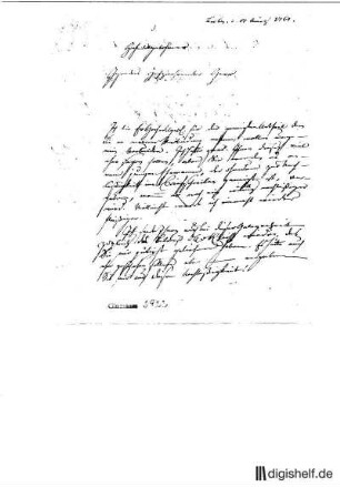 3: Brief von Friedrich Nicolai an Johann Wilhelm Ludwig Gleim