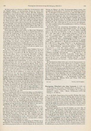 570-572 [Rezension] Theologisches Wörterbuch zum Alten Testament