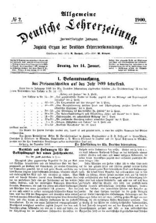 Ausblicke und Hoffnungen für die Volkspädagogik des neuen Jahrhunderts