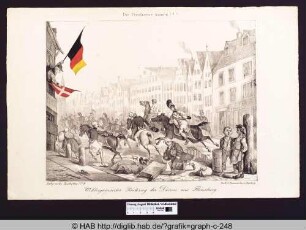 Wohlorganisierter Rückzug der Dänen aus Flensburg