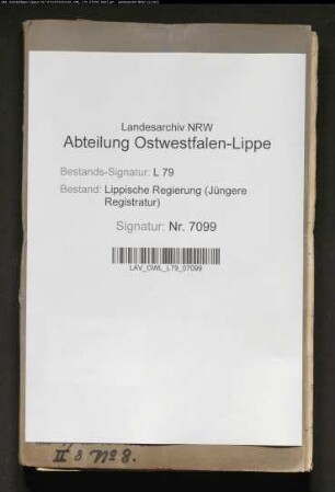 Revision des Verwaltungsamts Detmold