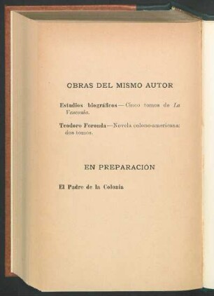 [Publicidad] Obras del mismo autor