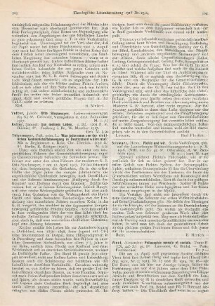 304 [Rezension] Schwarz, Hermann, Fichte und wir. Sechs Vorlesungen