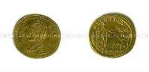 Deutschland, Nürnberger Rechenpfennig von Ernst Ludwig Sigmund Lauer