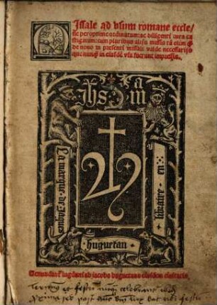 Missale ad usum Romanae ecclesiae