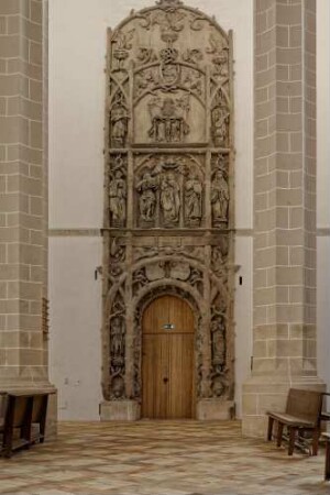 Astwerkportal der Schloßkirche Chemnitz (ehem. Nordportal)