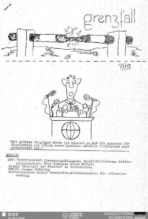 1987,7: Grenzfall