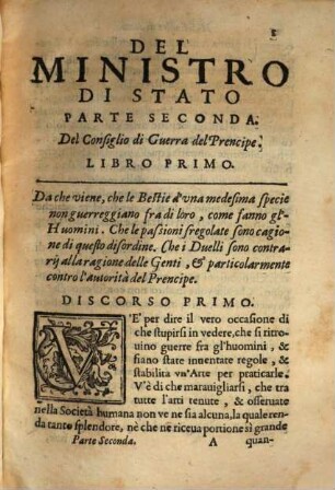 Il Ministro Di Stato, 2