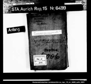 Die Instandsetzung des Hafens in Weener und die Frage der aufzubringenden Mittel durch die Gemeinde