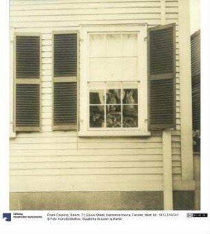 Salem, 71, Essex Street, Narbonne house, Fenster