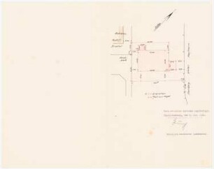 Haus Jansen, Berlin-Grunewald: Lageplan 1:250