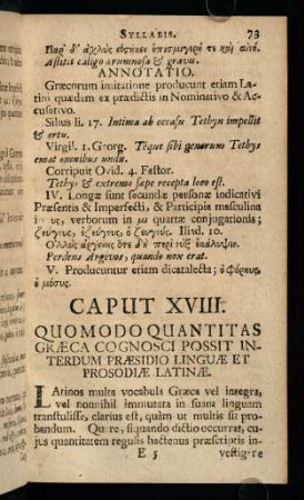 73-91, Caput XVIII. - Caput XXI.