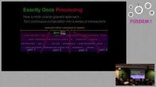 Not less, Not more. Exactly Once Large-Scale Stream Processing in Action.