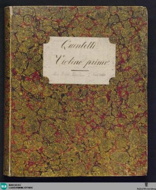 Quintetto pour 2 violons, viola, violoncelle et contrebasse : Oeuv. 35