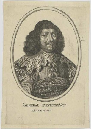 Bildnis des General Freyherr von Enckenfort