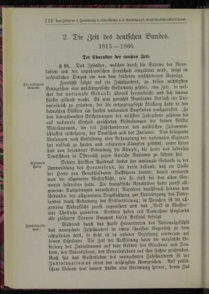 2. Die Zeit des deutschen Bundes. 1815-1866